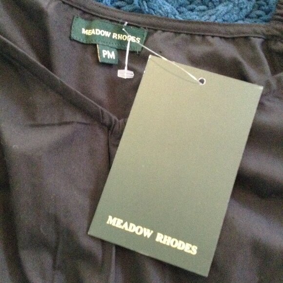 NWT Meadow Rhodes Boho P/M Tiered Peasant Maxi dress; Chic, Hippie, Bohemian - Picture 5 of 7